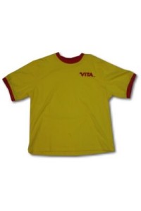 T101 印班tee公司 訂購班tee燙畫  設計 班tee製作  t-shirt批發商    黃色